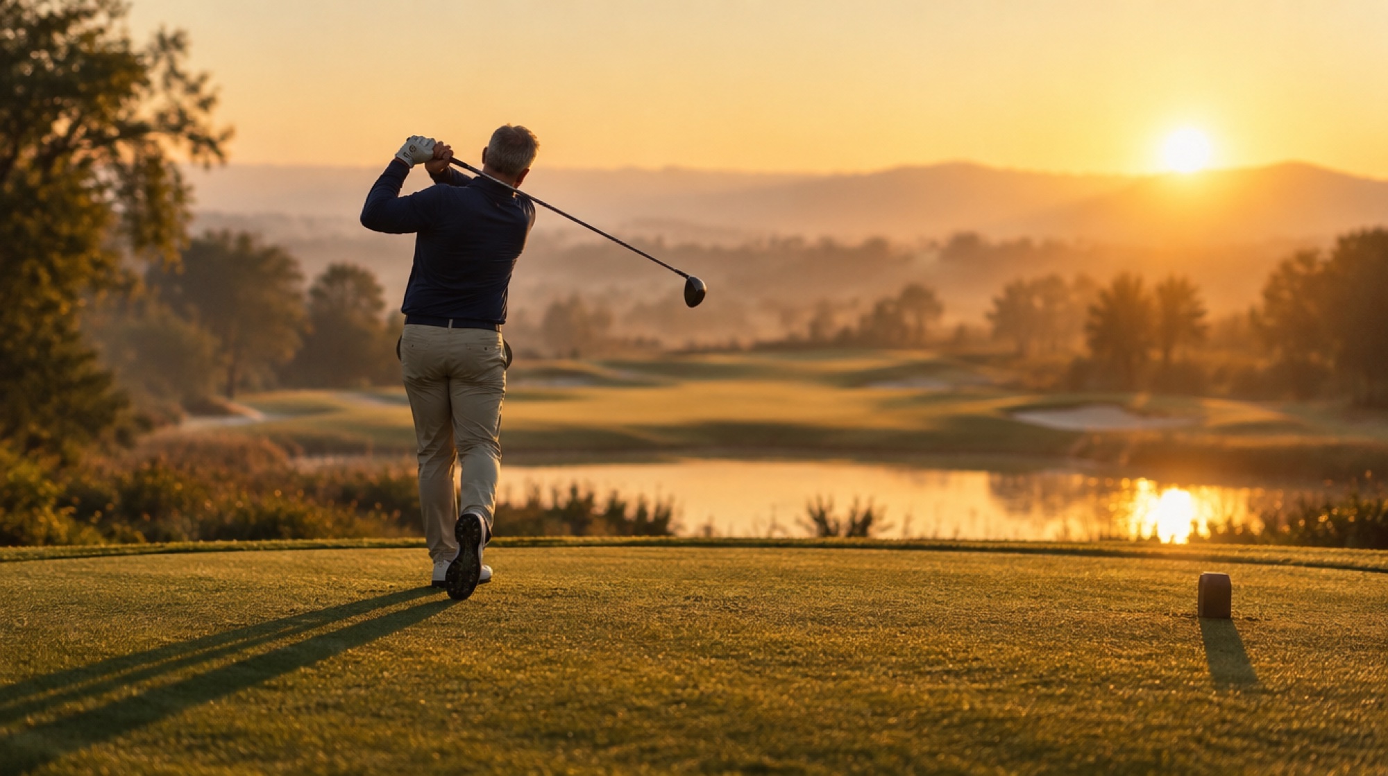 Back on the course